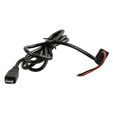 MICRO USB UÇ JACKLI 1 METRE YEDEK KABLO