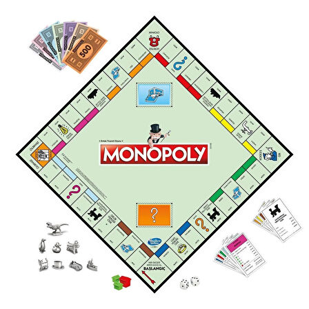 C1009 Gaming - Monopoly +8 yaş