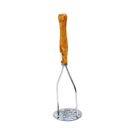 AHŞAP SAPLI METAL PATATES EZİCİ - Lisinya