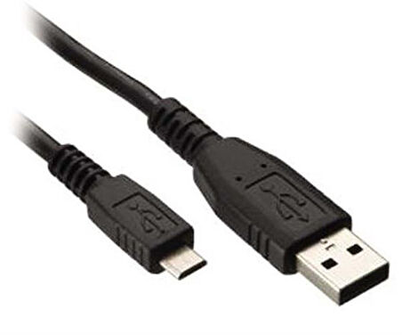 PM-7195 USB TO MICRO USB SİYAH 80 CM KABLO