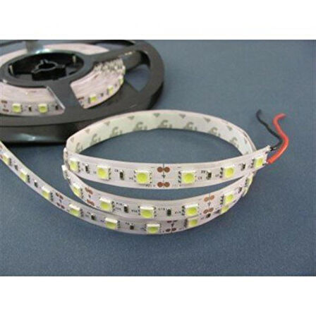 Şerit Led Dış Mekan Beyaz Tek Çip 60Ledli 12V