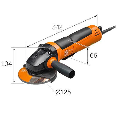 FEİN CG 15-125 BL Taşlama Makinesi 