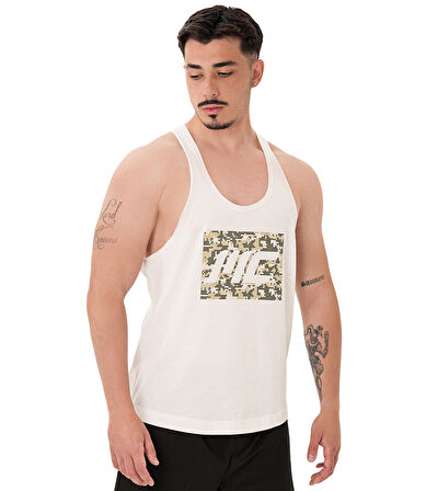 MuscleCloth Tactical Atlet Kırık Beyaz