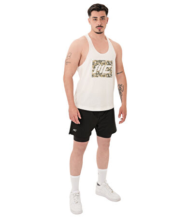 MuscleCloth Tactical Atlet Kırık Beyaz