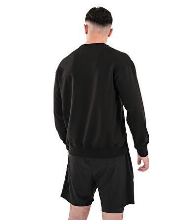 MuscleCloth Basic Sweatshirt Siyah