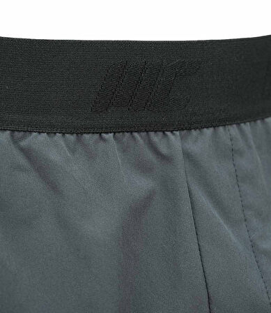 MuscleCloth Performance 2 In 1 Erkek Taytlı Şort Gri Siyah