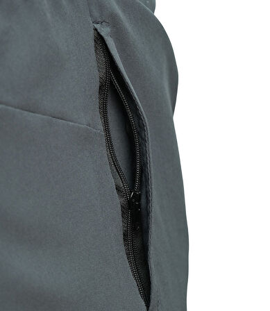 MuscleCloth Performance 2 In 1 Erkek Taytlı Şort Gri Siyah