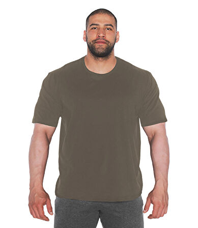 MuscleCloth Oversize T-Shirt Haki