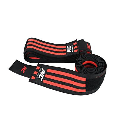 MuscleCloth Pro Knee Wraps Diz Bandajı 2'Li Paket - Cırt Bantlı