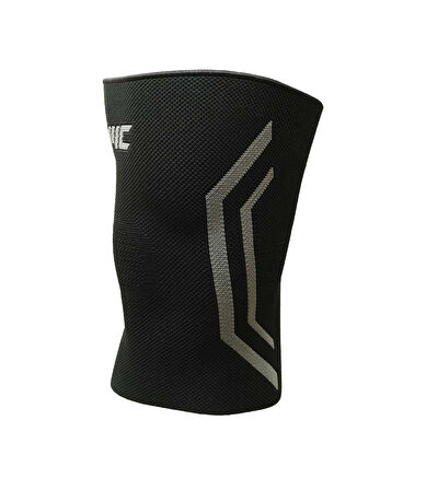 MuscleCloth Elastik Spor Dizlik Tekli Paket Siyah