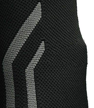 MuscleCloth Elastik Spor Dirseklik Tekli Paket Siyah