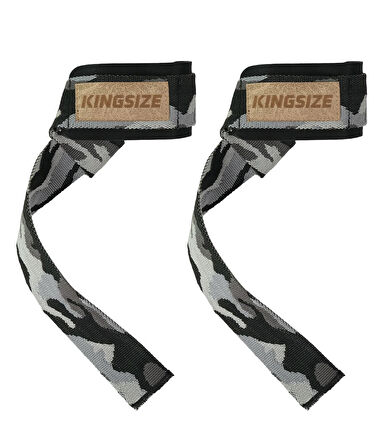 Kingsize Padded Lifting Straps Kamuflaj