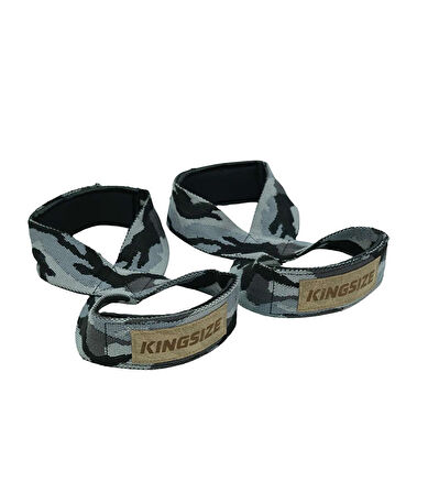 Kingsize 8 Loop Padded Lifting Strap Kamuflaj