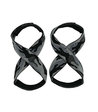 Kingsize 8 Loop Padded Lifting Strap Kamuflaj