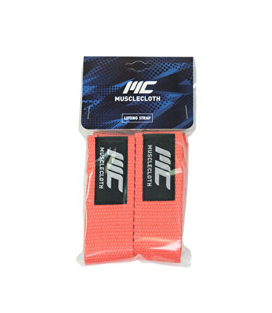 MuscleCloth Lifting Straps Pembe