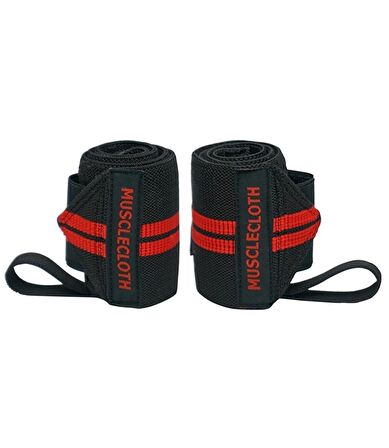 MuscleCloth Pro Wrist Wraps 2'li Paket