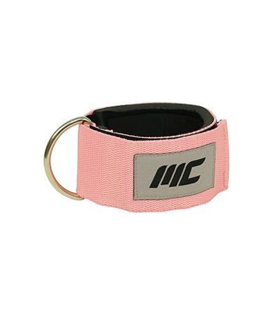 MuscleCloth Ankle Cuff + Loop Band Seti Pembe
