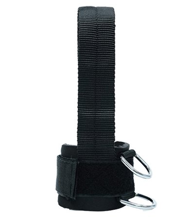MuscleCloth Pro Big Grip Wrist Cuff 2'li Paket Siyah