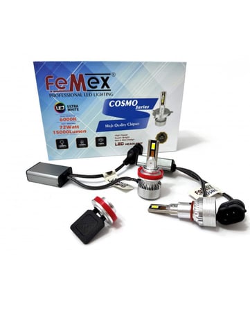FEMEX BMW 7 Serisi F01 2008-2011 SİS FAR LED AMPUL H8 COSMO MİNİ