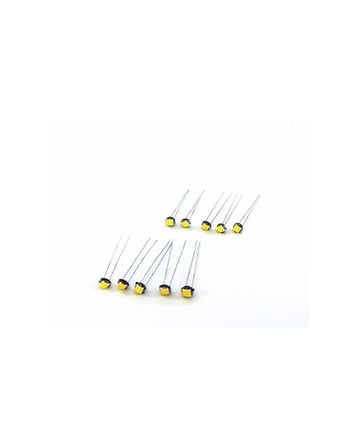 FEMEX Premium 10'lu Beyaz İnce Bacaklı Kıl Led 3030 Chipset 1smd Mini Led Ampul 