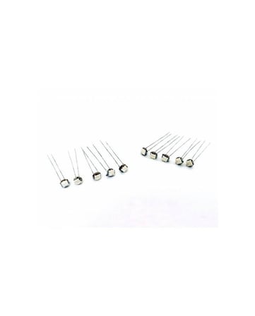FEMEX Premium 10'lu İnce Bacaklı Mavi Kıl Led 3030 Chipset 1smd Mini Led Ampul 