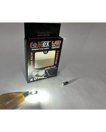 FEMEX Premium 10'lu T5 Led Beyaz 3030 Chipset 3smd Mini Led Ampul 