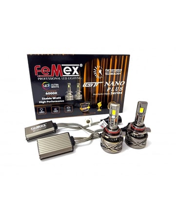Femex GT Nano Plus Csp HıR2 9012 Led Xenon 25000 LÜMEN Radyatör Soğutmalı 
