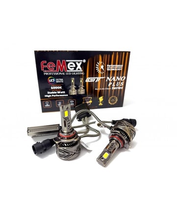 Femex GT Nano Plus Csp HıR2 9012 Led Xenon 25000 LÜMEN Radyatör Soğutmalı 