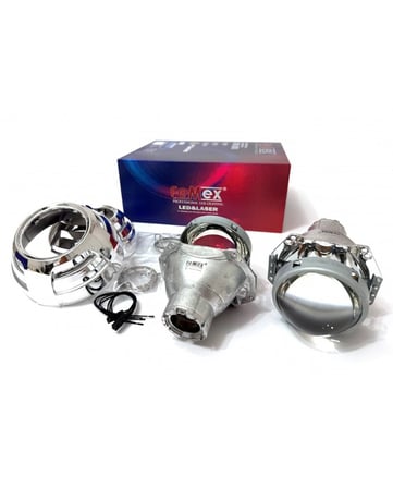 Femex Bi-Xenon Far İçi Hella Mercek H7 Led Xenon Uyumlu 3,0 Inc Far Merceği 