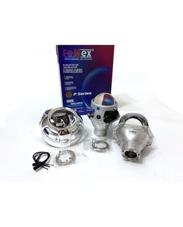 Femex Bi-Xenon Far İçi Hella Mercek H7 Led Xenon Uyumlu 3,0 Inc Far Merceği 