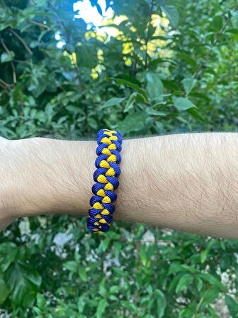 PARACORD BİLEKLİK FENERBAHÇE SHARK MODELİ