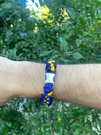 PARACORD BİLEKLİK FENERBAHÇE SHARK MODELİ