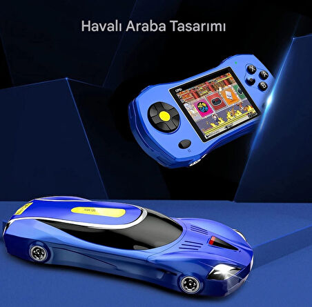 QASUL Spor Araba Oyun Konsolu F1 PSP Retro Nostalji Mini Oyun Kutusu Çocuk Tek Çift 620 Oyun