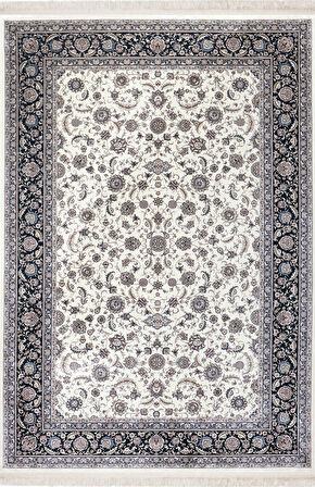 Nexus Halı Ferimah 52183A Krem Yumuşak Dokulu Sık Dokuma Üst Kalite Vintage İpek Bambu Halı