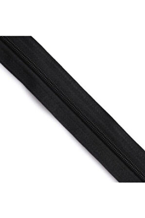 10 Metre Siyah Fermuar 20 Başlık Takılı Tip5