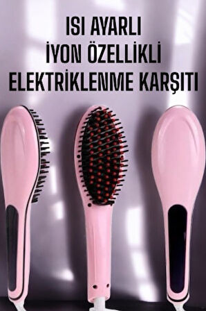 Yeni Nesil Isı Kontrollü Yıpranma Karşıtı Fön Tarak