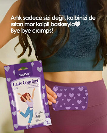 Lady Comfort Adet, Regl Ağrıları Için Isıtma Pedi 1x2