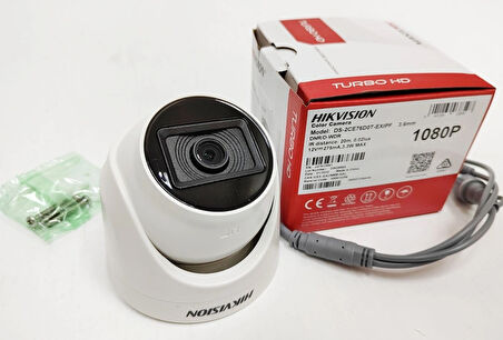 Hikvision DS-2CE76D0T-EXIPF TVI 2mp 2.8mm Sabit Lensli Ir Dome Kamera
