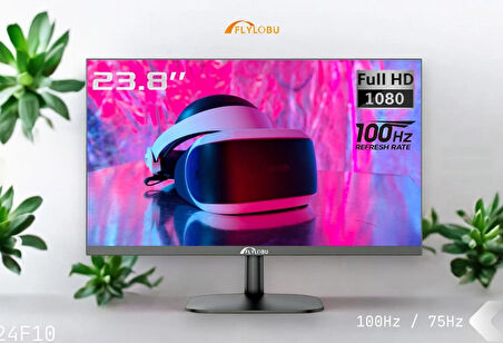 FFC-24F10 23.8" INCH EKRAN FHD 100HZ Monitör 1920*1080 Gaming Oyuncu Monitörü - ÇERÇEVESİZ EKRAN - 2 YIL GARANTİ