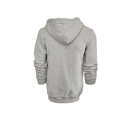 FFM İSTANBUL 3 İPLİK KAPŞONLU FERMUARLI KREM SWEATSHIRT