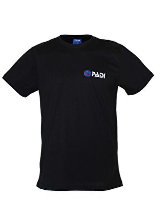 FFM İSTANBUL SİYAH PADI BASKILI DIVER BASIC T-SHIRT