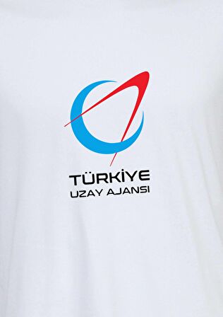 FFM İSTANBUL TÜRKİYE UZAY AJANSI BASKILI BASIC T-SHIRT