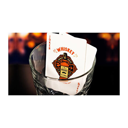 Fast Food Playing Cards Whiskey Premium Oyun Kağıdı Limited Edition Koleksiyonluk iskambil Kartları