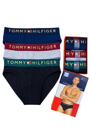 Tommy Hilfiger Erkek 3"Lü SLİP Boxer Set