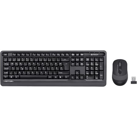 A4 Tech FG1010 F Kablosuz MM Klavye Mouse Set Gri