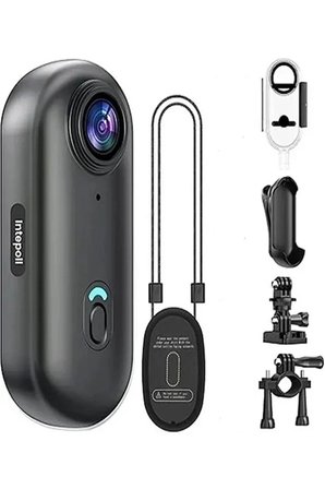 Mini 4k Wıfı Aksiyon Kamerası Vücut Kamerası Giyilebilir Video Kaydedici