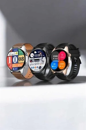 Akıllı Saat Bluetooth Bağlantılı Amoled Ekran Uyku Ve Sağlık Takibi Yeni Nesil