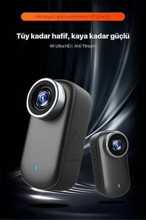 4k Ultra Hd Mini Wıfı Aksiyon Kamerası Taşınabilir Vücut Kamerası 1.47’hd Ekranlı Giyilebilir Video Kaydedici