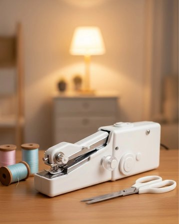 Ev Ve Seyahat İçin Mini El Dikiş Makinesi Kolay Kullanım