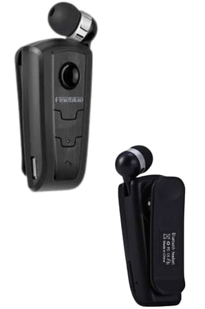 Mikrofonlu Makaralı Bluetooth Kulakiçi Kulaklık Android Ve İos Uyumlu Yeni Nesil